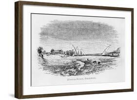 Misson-House, Gondokoro, from 'Journal of the Discovery of the Source of the Nile', 1864-John Hanning Speke-Framed Giclee Print