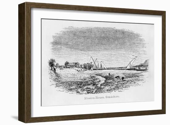 Misson-House, Gondokoro, from 'Journal of the Discovery of the Source of the Nile', 1864-John Hanning Speke-Framed Giclee Print