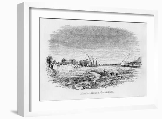 Misson-House, Gondokoro, from 'Journal of the Discovery of the Source of the Nile', 1864-John Hanning Speke-Framed Giclee Print