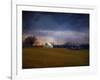 Missouri Barn at Sunset-Jai Johnson-Framed Giclee Print