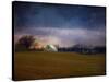 Missouri Barn at Sunset-Jai Johnson-Stretched Canvas