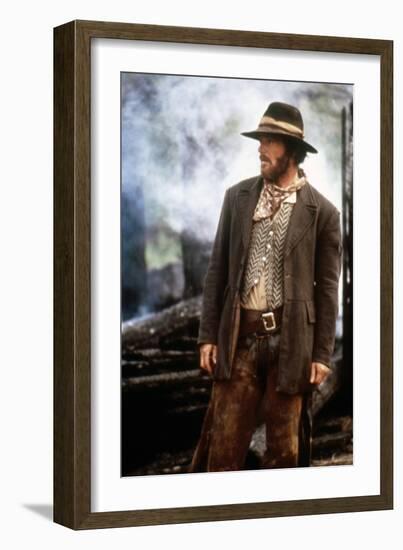 Missouri Breaks by Arthur Penn with Jack Nicholson, 1976 (photo)-null-Framed Photo