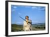 Missouri Breaks by Arthur Penn with Marlon Brando, 1976 (photo)-null-Framed Photo