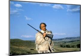 Missouri Breaks by Arthur Penn with Marlon Brando, 1976 (photo)-null-Mounted Photo