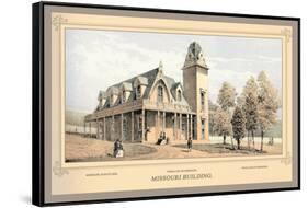 Missouri Building, Centennial International Exhibition, 1876-Thompson Westcott-Framed Stretched Canvas