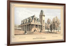 Missouri Building, Centennial International Exhibition, 1876-Thompson Westcott-Framed Art Print