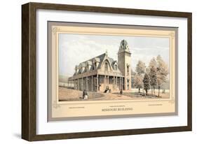 Missouri Building, Centennial International Exhibition, 1876-Thompson Westcott-Framed Art Print