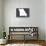 Missouri - Home State - White on Gray-Lantern Press-Stretched Canvas displayed on a wall