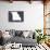 Missouri - Home State - White on Gray-Lantern Press-Stretched Canvas displayed on a wall