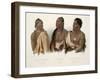 Missouri Indian, Oto Indian, Chief of the Puncas-Karl Bodmer-Framed Giclee Print