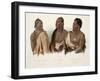 Missouri Indian, Oto Indian, Chief of the Puncas-Karl Bodmer-Framed Giclee Print