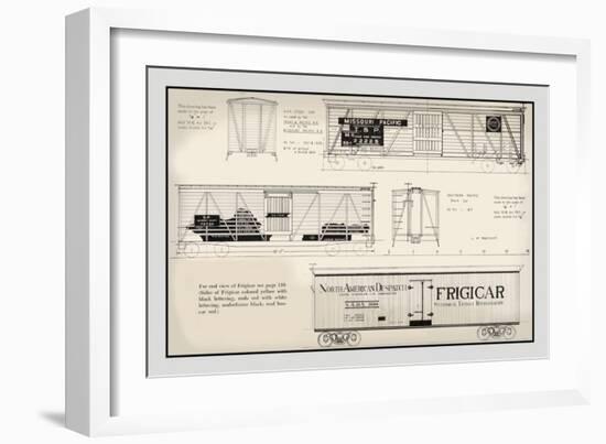 Missouri Pacific, Frigicar-null-Framed Art Print