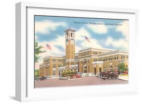 Missouri Pacific Railroad Station, Little Rock, Arkansas-null-Framed Art Print