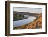 Missouri River near Judith Landing, Upper Missouri River Breaks National Monument, Montana.-Alan Majchrowicz-Framed Photographic Print