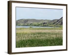 Missouri River Where Lewis and Clark Had Their First Meeting with the Sioux Nation, c.1804-null-Framed Photographic Print