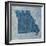 Missouri State Words-David Bowman-Framed Giclee Print