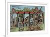 Missouri - The Ozarks-Lantern Press-Framed Art Print