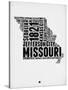 Missouri Word Cloud 2-NaxArt-Stretched Canvas