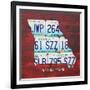 Missouri-Design Turnpike-Framed Giclee Print