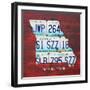 Missouri-Design Turnpike-Framed Giclee Print