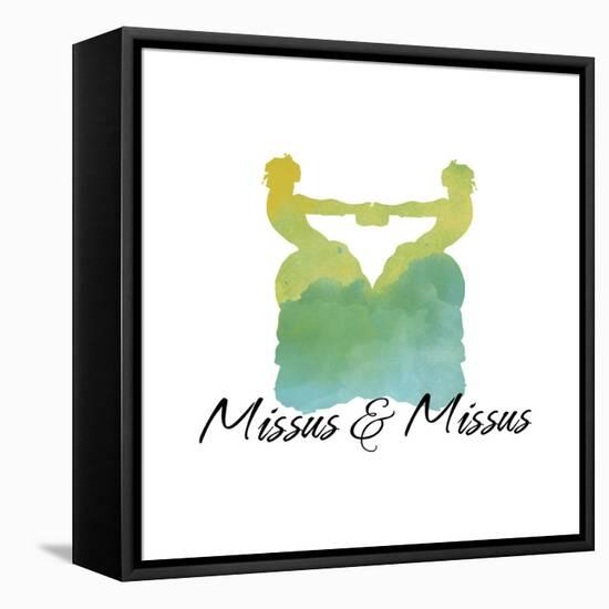 Missus and Missus-Tina Lavoie-Framed Stretched Canvas