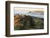 Mist Folds over Curbar Village, Derbyshire-Eleanor Scriven-Framed Photographic Print