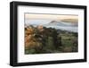 Mist Folds over Curbar Village, Derbyshire-Eleanor Scriven-Framed Photographic Print