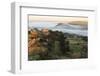 Mist Folds over Curbar Village, Derbyshire-Eleanor Scriven-Framed Photographic Print