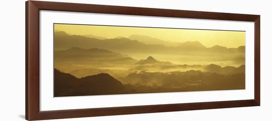 Mist Hills Miyazaki Japan-null-Framed Photographic Print