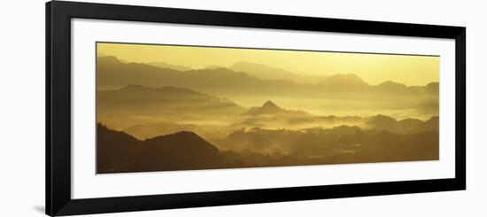 Mist Hills Miyazaki Japan-null-Framed Photographic Print