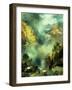 Mist in the Canyon, 1914-Moran-Framed Giclee Print