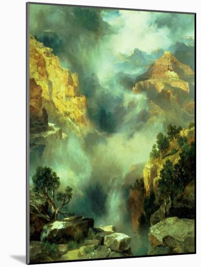 Mist in the Canyon, 1914-Moran-Mounted Giclee Print