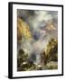 Mist in the Canyon, 1914-Thomas Moran-Framed Giclee Print