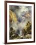 Mist in the Canyon, 1914-Thomas Moran-Framed Giclee Print