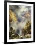 Mist in the Canyon, 1914-Thomas Moran-Framed Giclee Print