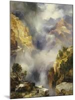 Mist in the Canyon, 1914-Thomas Moran-Mounted Giclee Print
