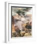 Mist in the Canyon-Thomas Moran-Framed Art Print