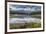 Mist on Lost Lake, Ski Hill and surrounding forest, Whistler, British Columbia, Canada, North Ameri-Frank Fell-Framed Photographic Print