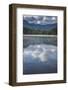 Mist on Lost Lake, Ski Hill and surrounding forest, Whistler, British Columbia, Canada, North Ameri-Frank Fell-Framed Photographic Print