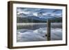 Mist on Lost Lake, Ski Hill and surrounding forest, Whistler, British Columbia, Canada, North Ameri-Frank Fell-Framed Photographic Print