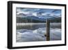 Mist on Lost Lake, Ski Hill and surrounding forest, Whistler, British Columbia, Canada, North Ameri-Frank Fell-Framed Photographic Print