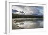 Mist on Lost Lake, Ski Hill and surrounding forest, Whistler, British Columbia, Canada, North Ameri-Frank Fell-Framed Photographic Print