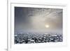 Mist on the Pack Ice, in the High Arctic Ocean, North of Spitsbergen, Svalbard Islands, Norway-ClickAlps-Framed Photographic Print