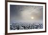 Mist on the Pack Ice, in the High Arctic Ocean, North of Spitsbergen, Svalbard Islands, Norway-ClickAlps-Framed Photographic Print