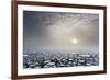 Mist on the Pack Ice, in the High Arctic Ocean, North of Spitsbergen, Svalbard Islands, Norway-ClickAlps-Framed Photographic Print