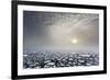 Mist on the Pack Ice, in the High Arctic Ocean, North of Spitsbergen, Svalbard Islands, Norway-ClickAlps-Framed Photographic Print