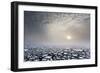 Mist on the Pack Ice, in the High Arctic Ocean, North of Spitsbergen, Svalbard Islands, Norway-ClickAlps-Framed Photographic Print