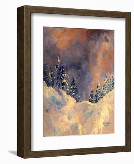 Mist on the Snow Peak, 2009-Patricia Brintle-Framed Giclee Print