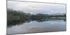 Mist over Garden Bay Lake with the Sunshine Coast Mountains in the background, British Columbia, Ca-Paul Porter-Mounted Photographic Print