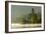 Mist over Lake Derwent Water at Dawn, Brandlehow, Borrowdale, the Lake District-John Potter-Framed Photographic Print